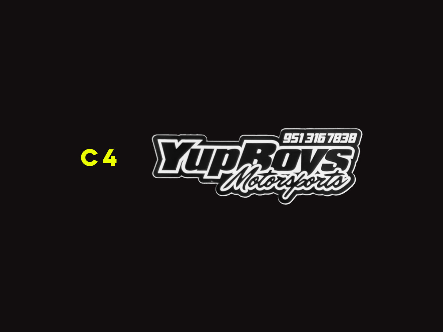 6" Yup Boys Motorsports Sticker