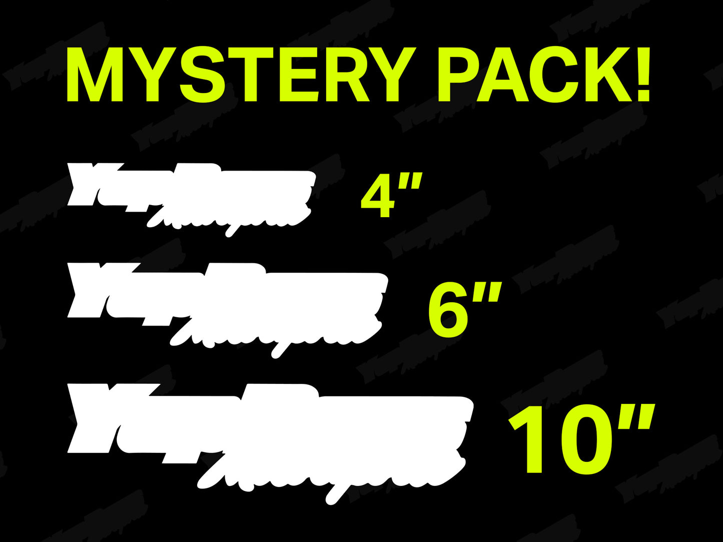 Yup Boys Motorsports Mystery Sticker Pack